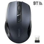 Mysz optyczna Ugreen MU006 bezprzewodowa USB 2.4GHz / Bluetooth 5.0 4000 DPI - czarna