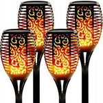 Lampka ogrodowa POCHODNIA IP 65 55cm 4 szt