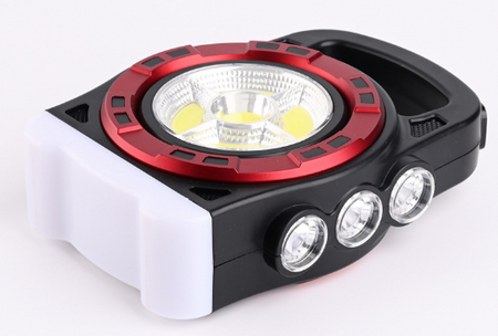 Latarka solarna, reflektor 20W - wbudowany akumulator HB-6678C