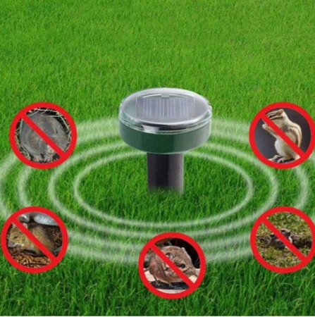 Odstraszacz solarny kretów gryzoni