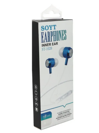 Słuchawki douszne SOYT ST-1028