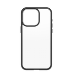 Etui OtterBox React na iPhone 15 Pro Max - przezroczysto-czarne
