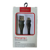 Kabel USB-A - micro USB 6A, 1m, czarny