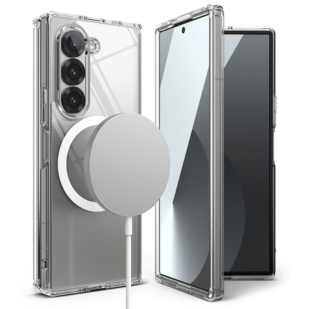 Etui Ringke Fusion MagSafe na Samsung Galaxy Z Fold 6 - przezroczyste