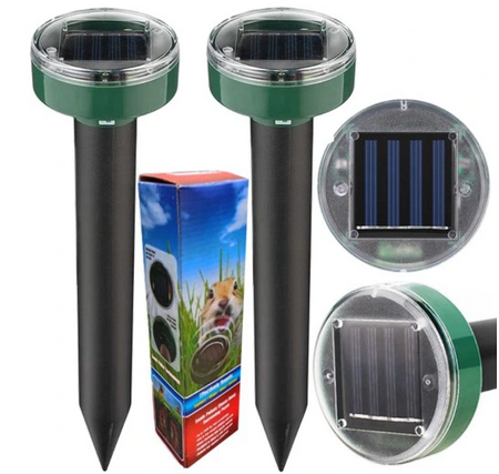 Odstraszacz solarny kretów gryzoni