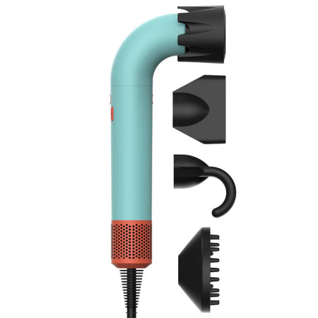 Suszarka do Włosów 1600W ULTRA 5 w 1 Jonizacja, 5 Nasadek, Szybkie Suszenie