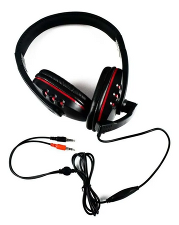 Zestaw gamingowy dla graczy klawiatura myszka podkładka słuchawki 