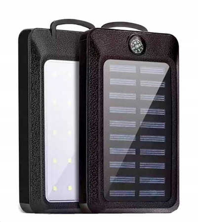  Power Bank 20000 mAh Latarka LED, Wyświetlacz, Ochrona Przed Przepięciami