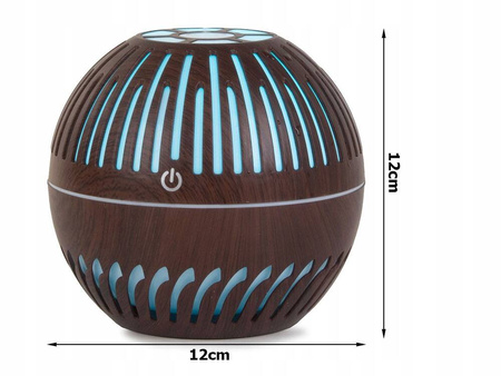 Nawilżacz powietrza USB Mini Dyfuzor olejków eterycznych  Rozpylacz zapachów aromaterapii z światłami LED