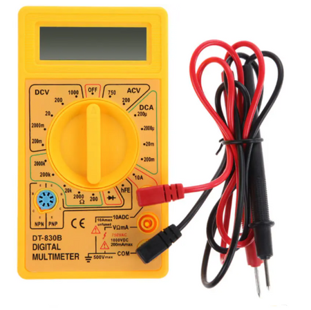 M4 DT-830B / Cyfrowy Multimetr Elektryczny Woltomierz Amperomierz Omomierz 