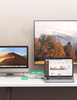 HUB Ugreen 60559 2x USB-C / USB-C PD (Thunderbolt 3, 100W, 4K 60 Hz, 10 Gbps) / HDMI 4K 30 Hz / 3x USB 3.0 do MacBook Pro / Air - szary