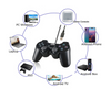 Joystick do gier Czarny przewodowy kontroler gier Gamepad Nowy USB 2.0 na PC Windows 10