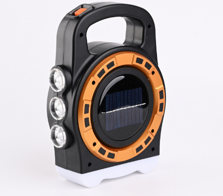 Latarka solarna, reflektor 20W - wbudowany akumulator HB-6678C