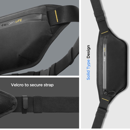 Nerka Spigen KD411 Waistbag Klasden - czarna