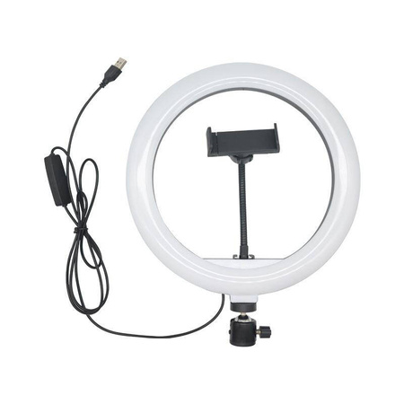 Lampa pierścieniowa LED 10" cali  45W Ring 26 cm 