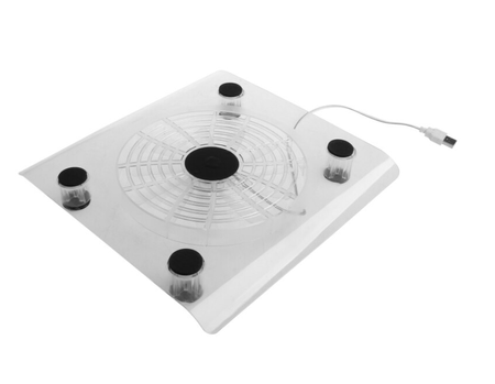Duży wentylator Chłodzenie laptopa USB podkładka chłodząca stojak na 15 "PC Notebook