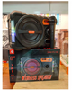 M1 KTS-1308 / Głośnik Bluetooth Bezprzewodowy Boombox Karaoke