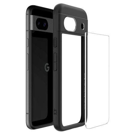 Etui Spigen Ultra Hybrid na Google Pixel 8A - czarny mat