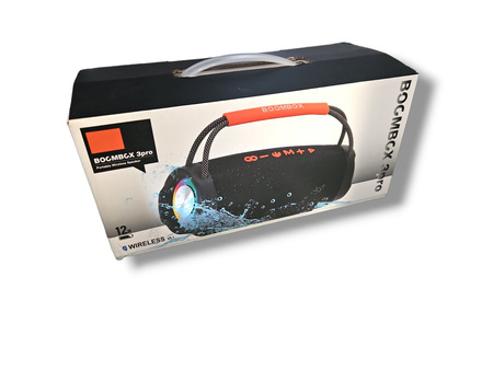 Przenośny głośnik zewnętrzny Boombox 3 PRO głośnik bezprzewodowy