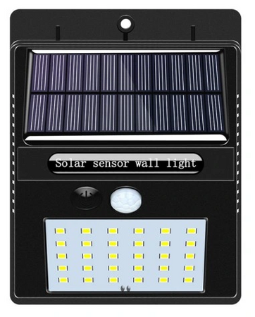 Halogen solarny ścienny lampa solarna led sensor