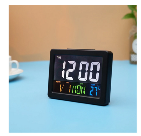  Cyfrowy budzik elektroniczny LCD na biurko