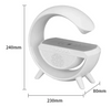 BT 2301 Głośnik Bluetooth 3 w 1 + Ładowarka bezprzewodowa + Lampka LED Model Ładowanie bezprzewodowe LED RGB