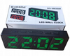 Elektroniczny Zegar Biurkowy LED DS-3806M - Duży Wyświetlacz, Temperatura, Data, Budzik, Ładowanie USB