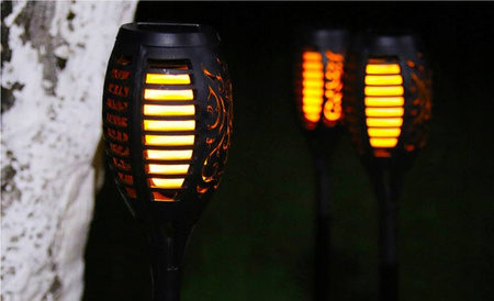 Lampka ogrodowa POCHODNIA IP 65 58cm 4 szt