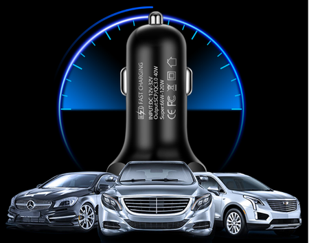 Ładowarka samochodowa 120W QC PD FastCharge