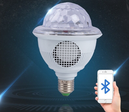 M2/ Kryształowa obracająca się świetlna kula Reflektor LED