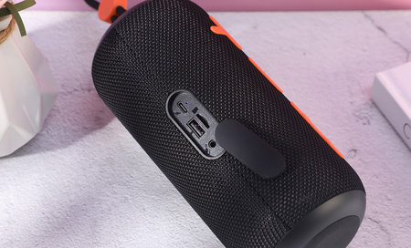 Głośnik Bluetooth T&G TG698 IPX5 BOOMBOX 10W RGB FM microUSB AUX TF