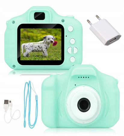 APARAT FOTOGRAFICZNY DLA DZIECI KAMERA  GRY X2