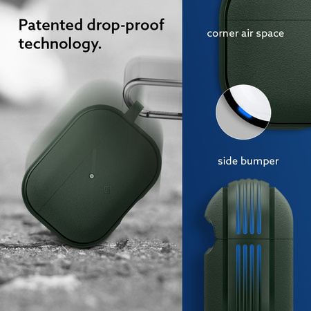 Etui Caseology Vault Apple AirPods Pro 1 / 2 - zielony
