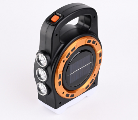 Latarka solarna, reflektor 20W - wbudowany akumulator HB-6678C