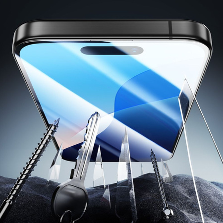 Szkło hartowane ESR Armorite z aplikatorem na iPhone 16 Pro