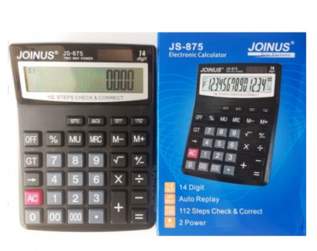 Duży kalkulator solarny 14 cyfrowy JS-875