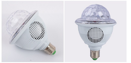 M2/ Kryształowa obracająca się świetlna kula Reflektor LED