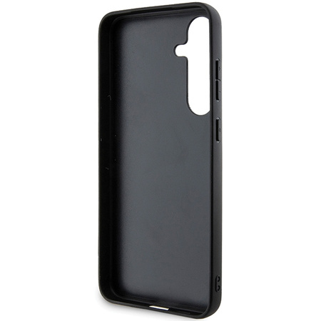 Etui Ferrari Carbon Stitched Bottom na Samsung Galaxy S24+ - czarne