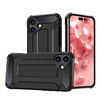 Etui Hybrid Armor pancerne na iPhone 16 Plus - czarne