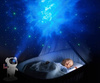 PROJEKTOR GWIAZD Lampka Nocna Rzutnik Dla Dzieci Led Laserowy ASTRONAUTA