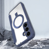 Etui Dux Ducis Skin X Pro na Samsung Galaxy S24+ z MagSafe, klapką i podstawką - niebieskie