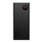 Baseus Adaman powerbank z szybkim ładowaniem 20000mAh 22.5W + kabel USB-A - USB-C 3A 0.3m czarny