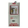 WK-3002 Kabel Aux Audio 3,5 mm (1 m) do samochodu, domu, iPhone'a, smartfona, iPoda i iPada