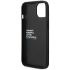 Etui BMW M Quilted Tricolor na iPhone 15 / 14 / 13 - czarne