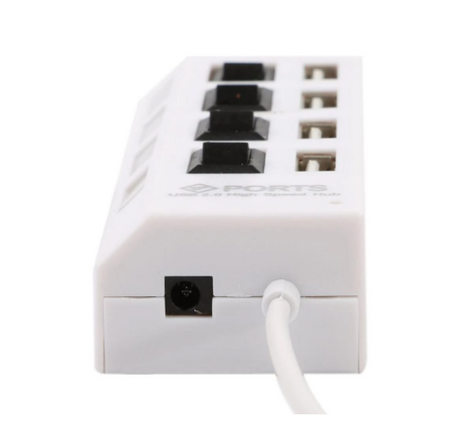 M2 10053 / HUB z czterema  wejściami USB Zasilacz USB 4