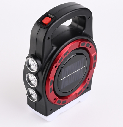 Latarka solarna, reflektor 20W - wbudowany akumulator HB-6678C