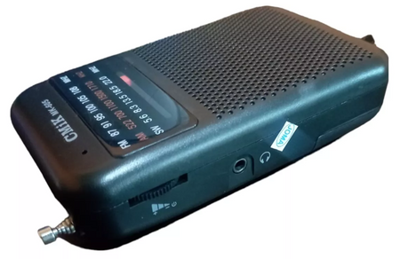 Mini radio turystyczne kieszonkowe AM FM CMiK MK-605