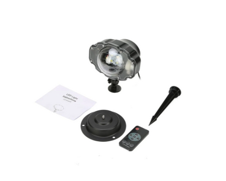 M2/ Zewnętrzny projektor laserowy Snow Flower Lamp