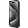 Etui Karl Lagerfeld Gripstand Saffiano Choupette Pins na iPhone 15 - czarne