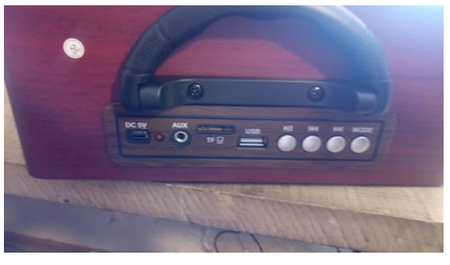 Radio przenośny głośnik bluteeoth